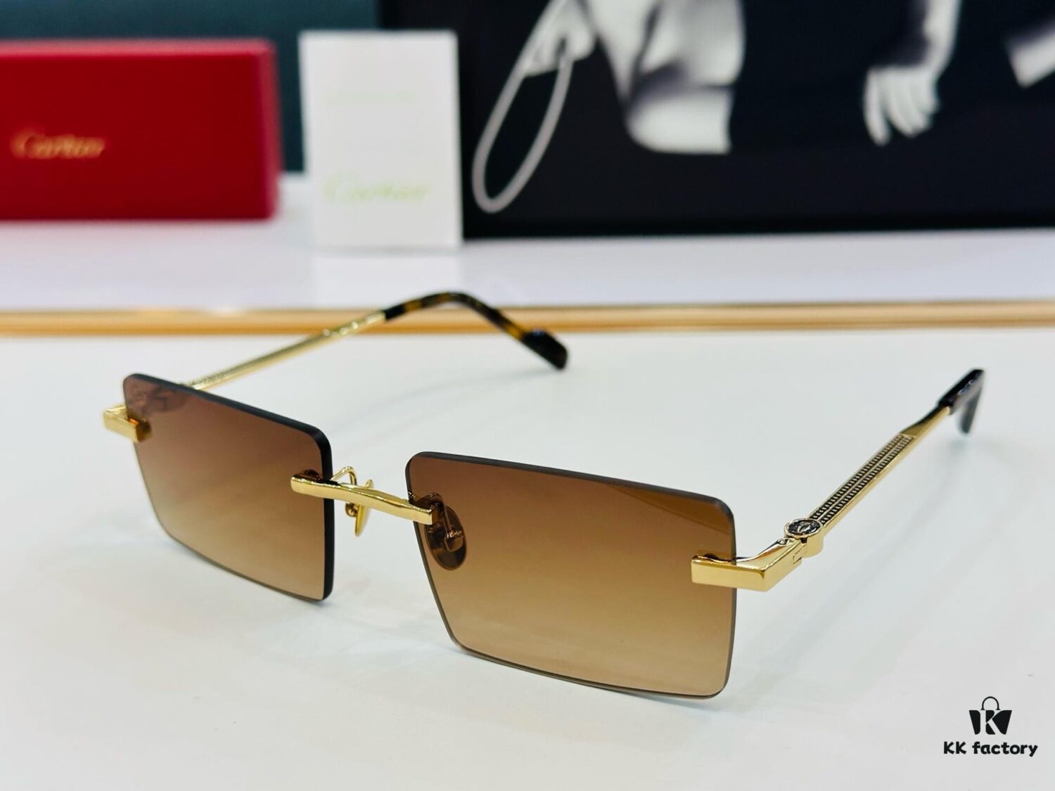 New Arrival Cartier CT0500S Size 56-18-145 High-Quality Brand Iconic Driving Sunglasses