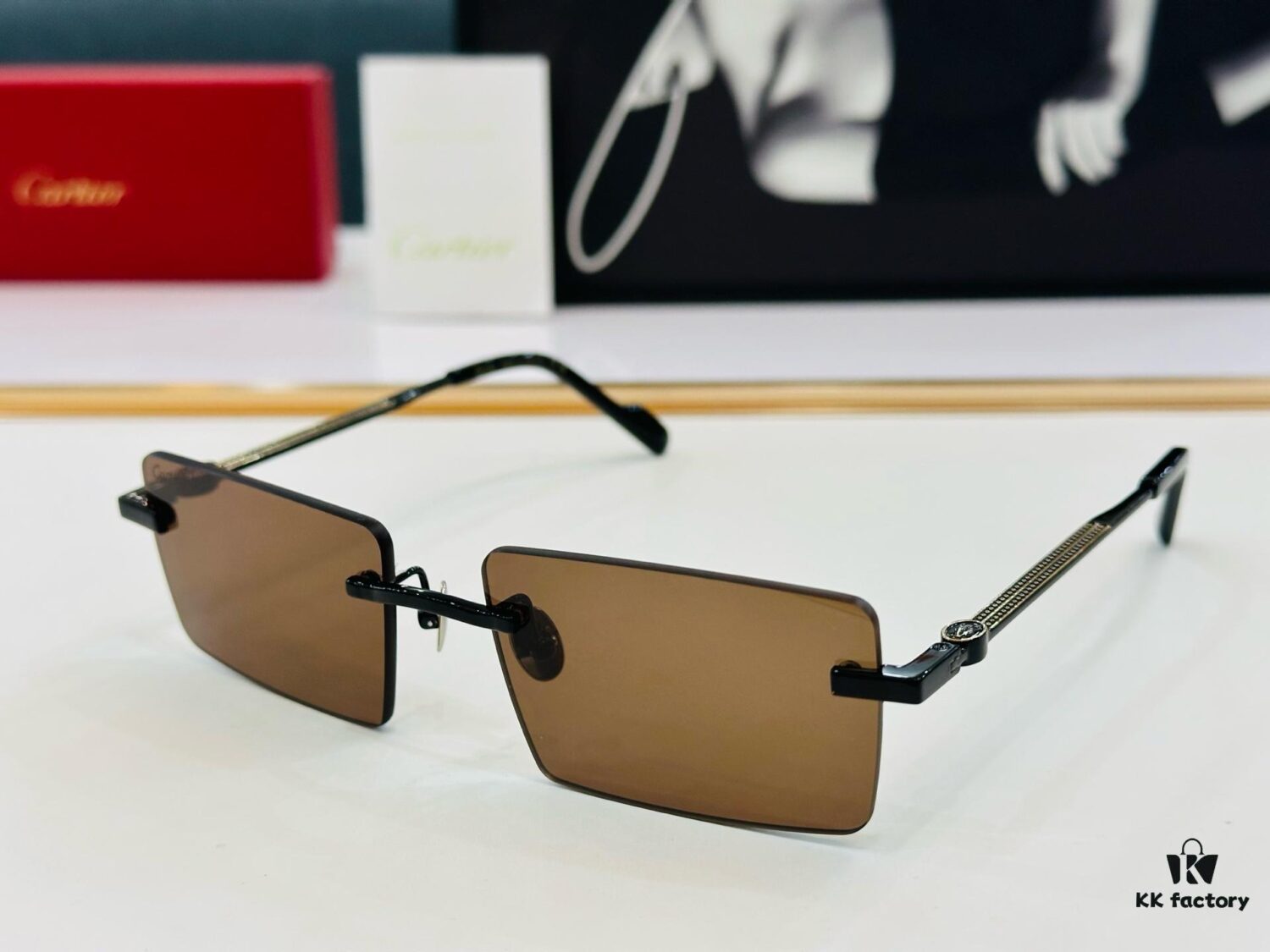 New Arrival Cartier CT0500S Size 56-18-145 High-Quality Brand Iconic Driving Sunglasses