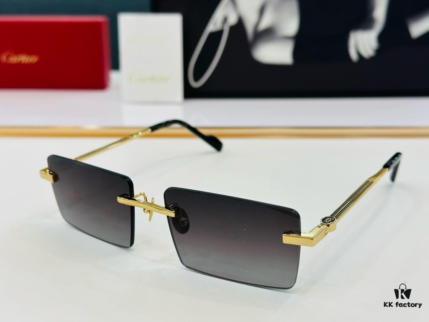 New Arrival Cartier CT0500S Size 56-18-145 High-Quality Brand Iconic Driving Sunglasses