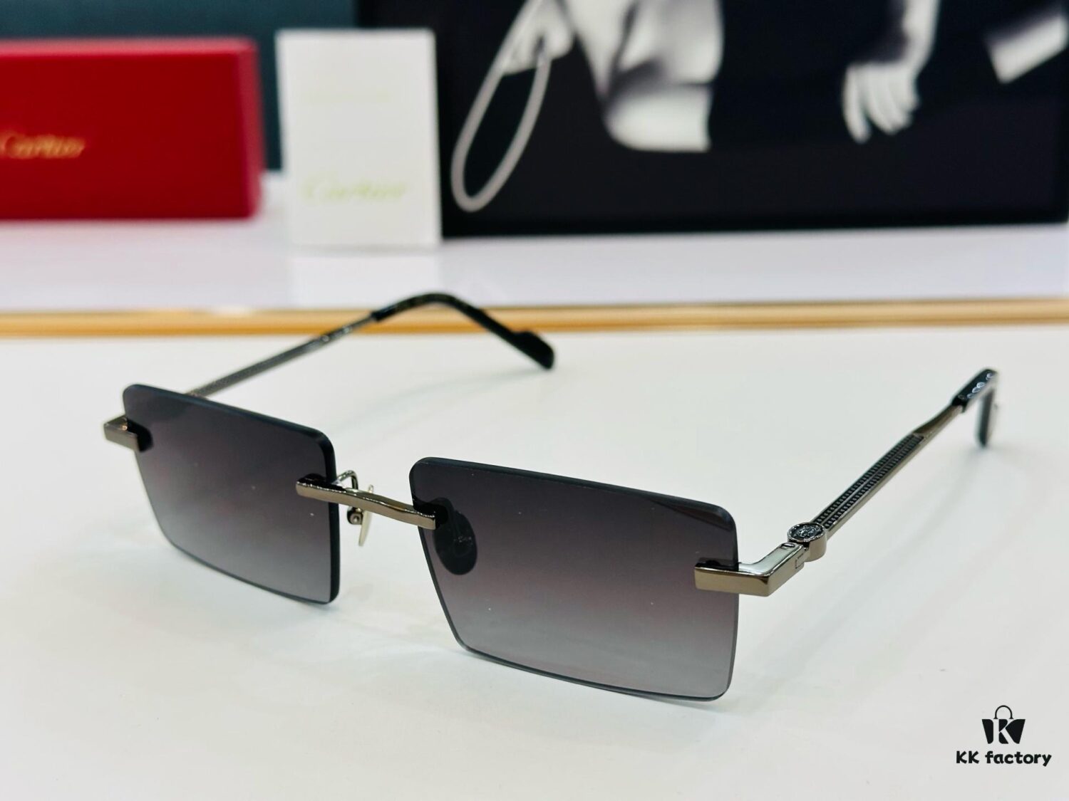 New Arrival Cartier CT0500S Size 56-18-145 High-Quality Brand Iconic Driving Sunglasses