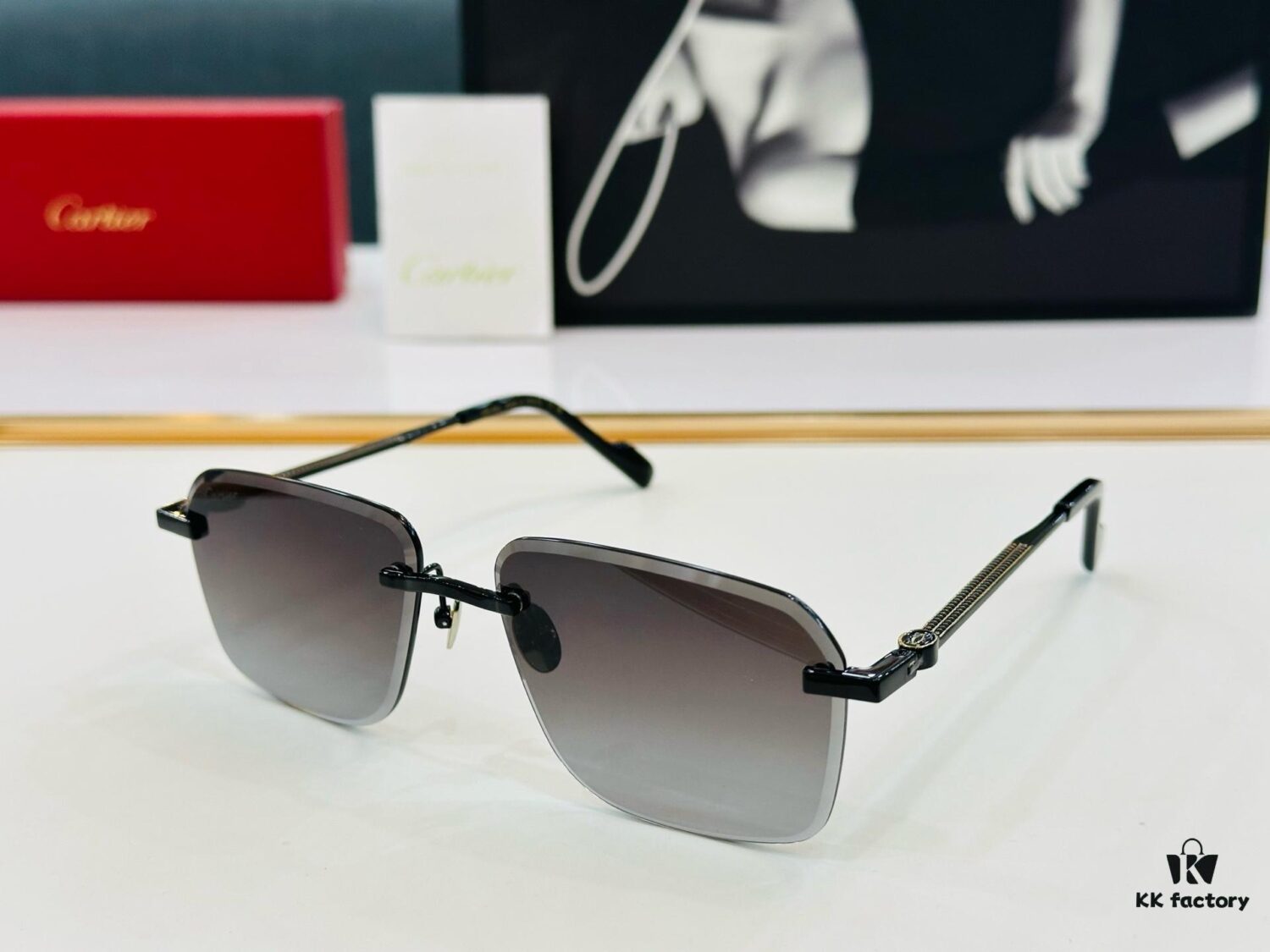 New Arrival Cartier CA Model CT0501S Size 60-15-145 High-Quality Brand Iconic Driving Sunglasses