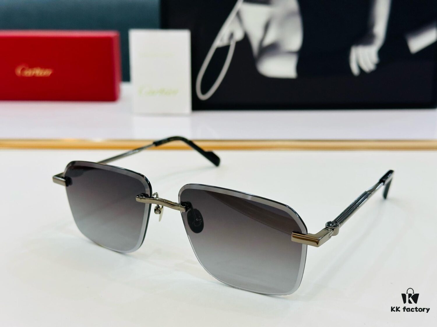 New Arrival Cartier CA Model CT0501S Size 60-15-145 High-Quality Brand Iconic Driving Sunglasses