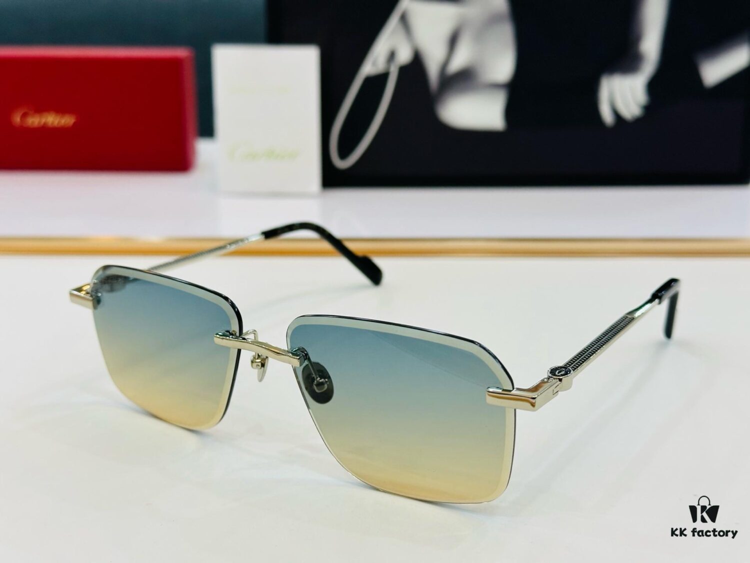 New Arrival Cartier CA Model CT0501S Size 60-15-145 High-Quality Brand Iconic Driving Sunglasses