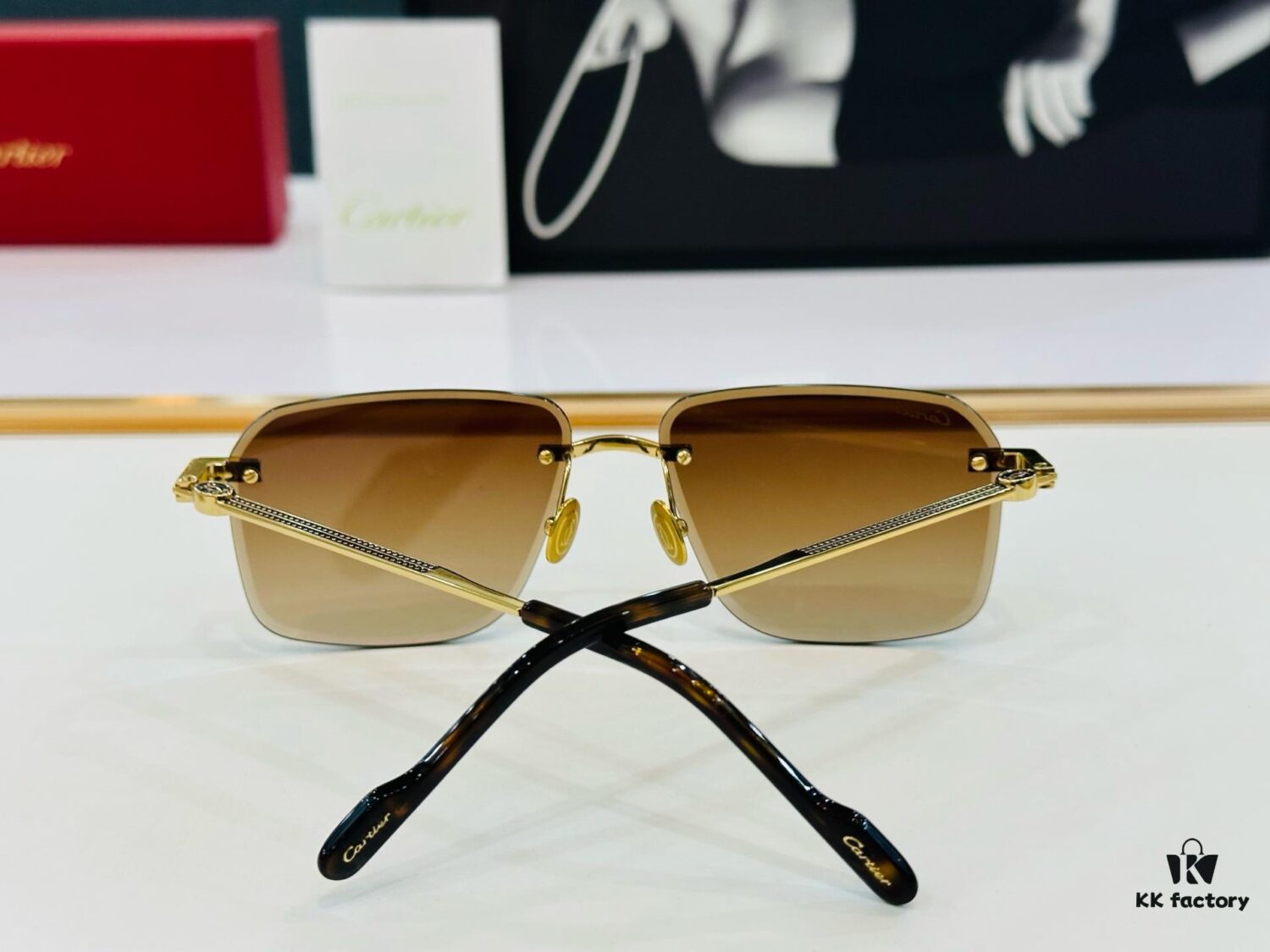 New Arrival Cartier CA Model CT0501S Size 60-15-145 High-Quality Brand Iconic Driving Sunglasses
