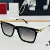 Cartier CT0516 Size: 55□17-145, Small Frame, Universal Fit, Minimalist and Elegant, Stylish Unisex Eyewear for Fashion and Daily Wear