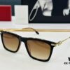 Cartier CT0516 Size: 55□17-145, Small Frame, Universal Fit, Minimalist and Elegant, Stylish Unisex Eyewear for Fashion and Daily Wear