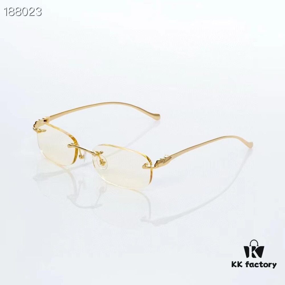 CARTIER Metal Frame Sunglasses Model CT00061 Size 55-18-145