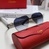 Cartier 2024 Retro Double-Bridge Prescription Sunglasses with UV Protection, Oversized Frame for Men, Driving Sunglasses