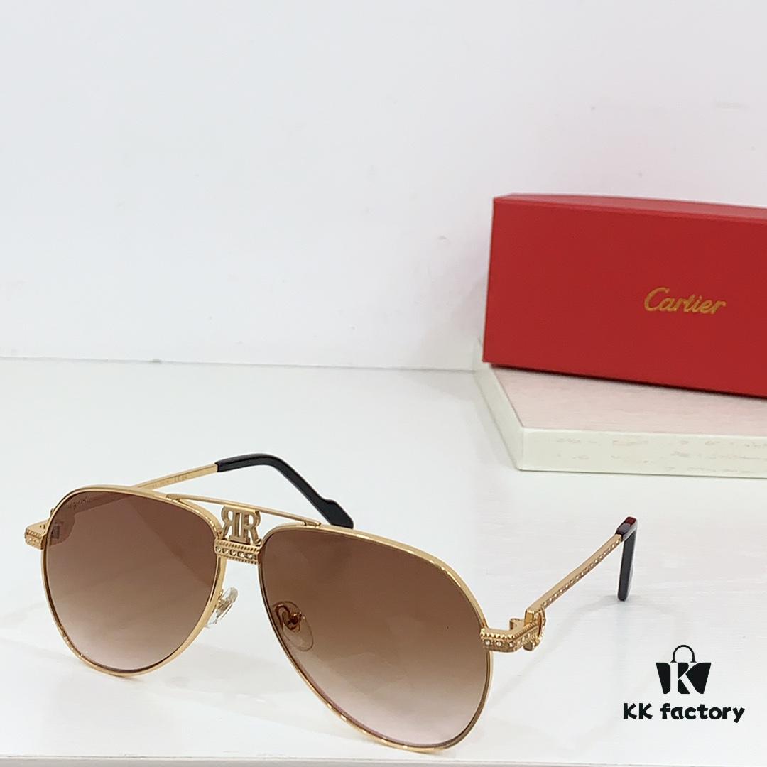 150 Cartier ☀️ Model: CT 0516S 💫 Size: 61-12-145 Sunglasses