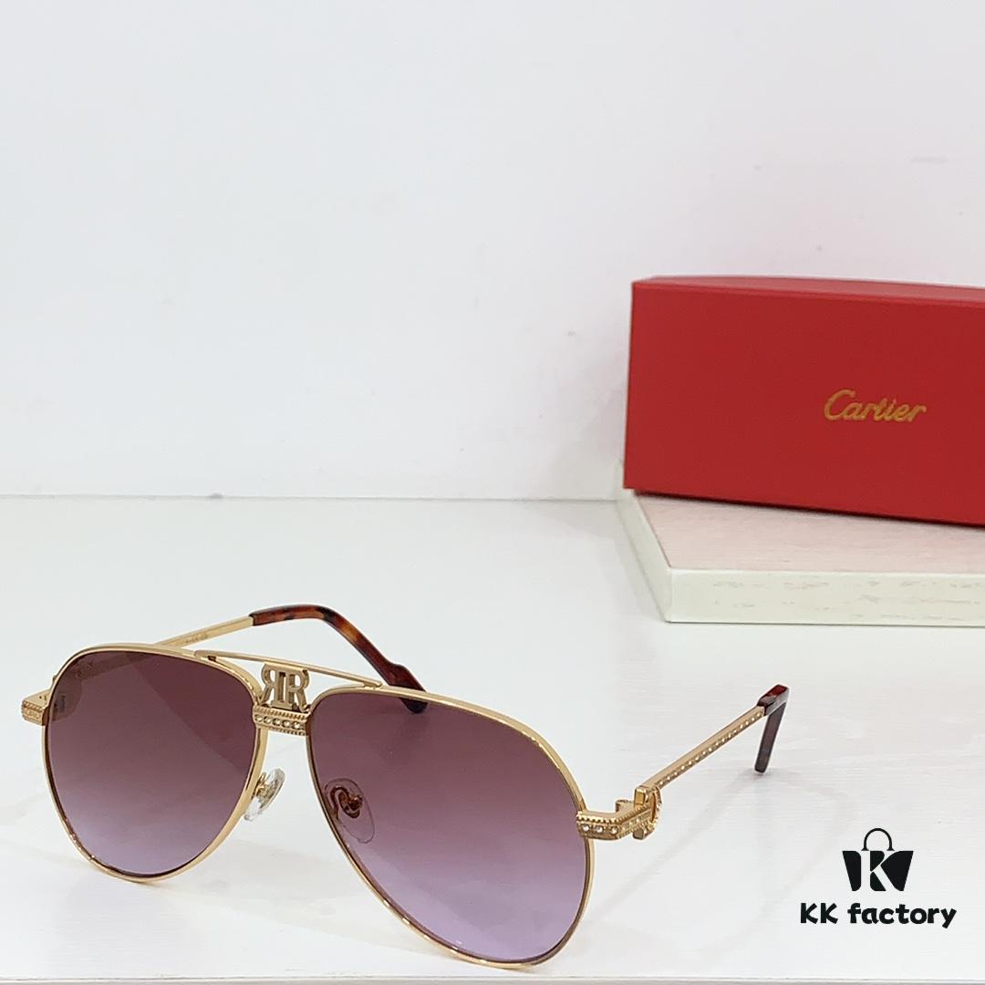 150 Cartier ☀️ Model: CT 0516S 💫 Size: 61-12-145 Sunglasses