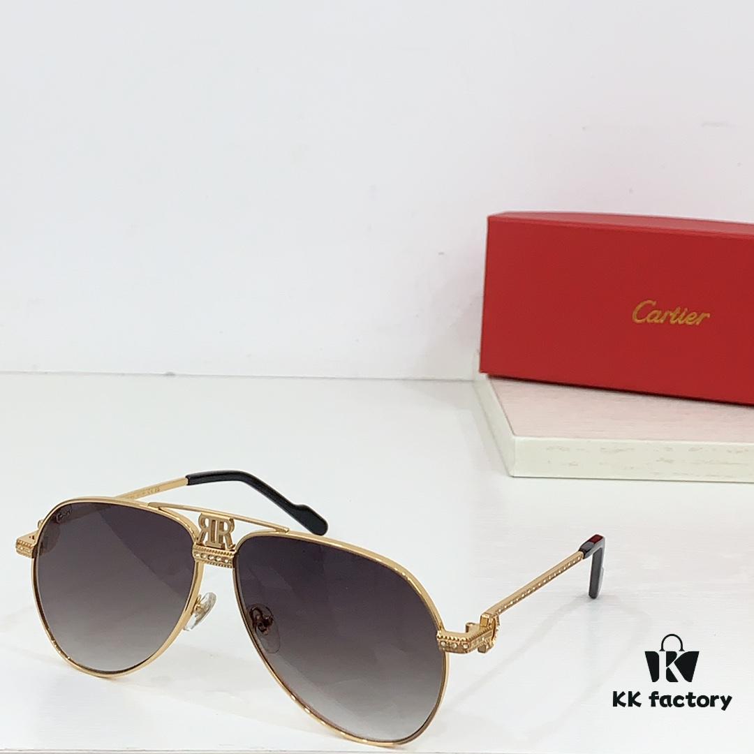 150 Cartier ☀️ Model: CT 0516S 💫 Size: 61-12-145 Sunglasses