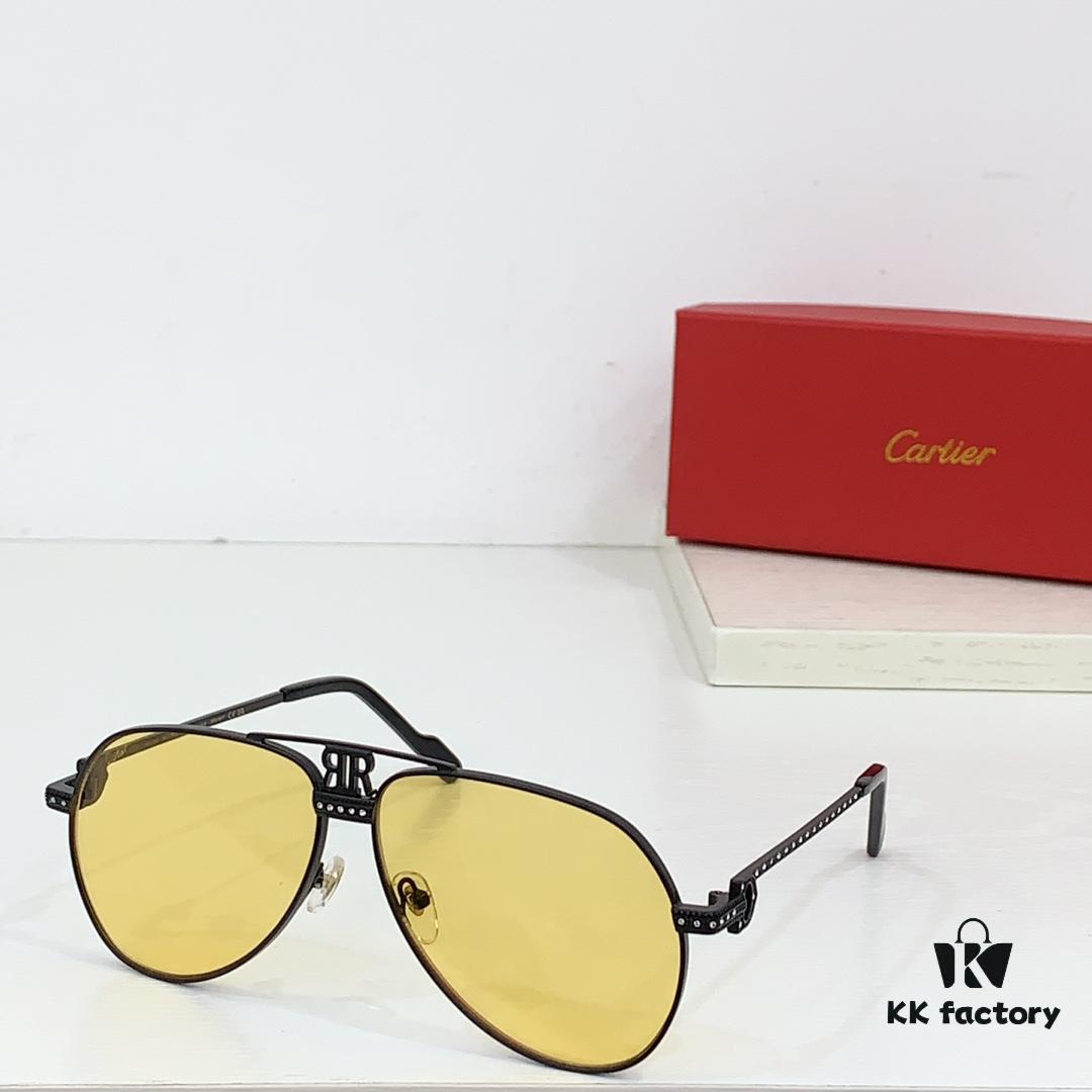 150 Cartier ☀️ Model: CT 0516S 💫 Size: 61-12-145 Sunglasses