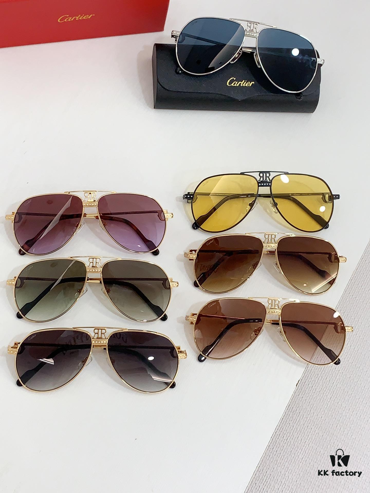 150 Cartier ☀️ Model: CT 0516S 💫 Size: 61-12-145 Sunglasses