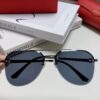 Cartier 2024 New Unframed Pilot Oversized Sunglasses for Men, Large Round Slimming Aviator Glasses, Men's Fashion Sun Glasses