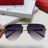 Cartier 2024 New Round Frame Unisex European Luxury Aviator Engraved Sunglasses