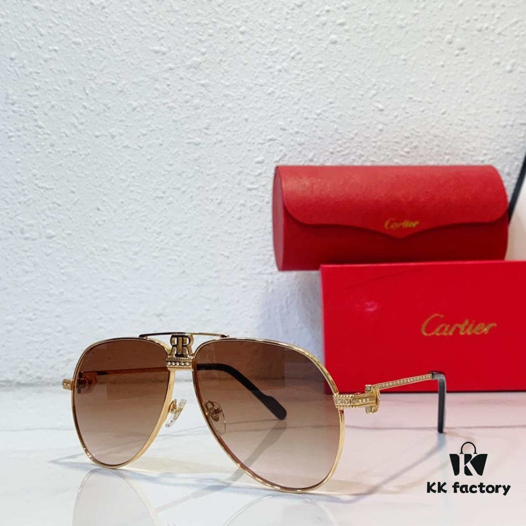 150 Cartier ☀️ Model: CT 0516S Size: 61-12-145 Sunglasses
