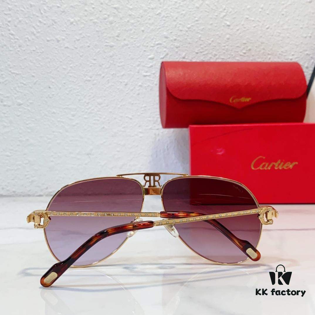 150 Cartier ☀️ Model: CT 0516S Size: 61-12-145 Sunglasses