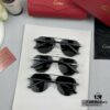 French Cartier - Cartier | Polarized Resin HD Lenses | Lightweight Metal Frame for Comfortable Wear | Unisex Sunglasses Model 53688