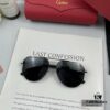 French Cartier - Cartier | Polarized Resin HD Lenses | Lightweight Metal Frame for Comfortable Wear | Unisex Sunglasses Model 53688