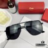 French Cartier - Cartier | Polarized Resin HD Lenses | Lightweight Metal Frame for Comfortable Wear | Unisex Sunglasses Model 80771, Size: 60-13-148