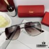 French Cartier - Cartier | Polarized Resin HD Lenses | Lightweight Metal Frame for Comfortable Wear | Unisex Sunglasses Model 80771, Size: 60-13-148