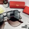 French Cartier - Cartier | Polarized Resin HD Lenses | Lightweight Metal Frame for Comfortable Wear | Unisex Sunglasses Model 80771, Size: 60-13-148