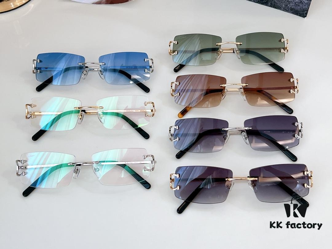 130 CARTIER MOD: CT0093 Size: 57-19-140