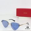 160 Cartier Gold-Tone Plated PANTHÈRE DE CARTIER SUNGLASSES CT0399S Size: 62□15-145