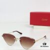 160 Cartier Gold-Tone Plated PANTHÈRE DE CARTIER SUNGLASSES CT0399S Size: 62□15-145
