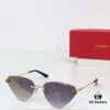 160 Cartier Gold-Tone Plated PANTHÈRE DE CARTIER SUNGLASSES CT0399S Size: 62□15-145