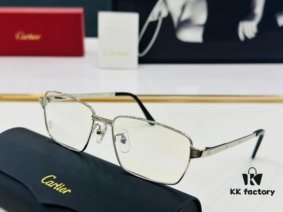 Cartier CT0482O Size: 54-18-142, Universal Frame Shape, Comfortable Fit, Suitable for Prescription Lenses 👌 Eyeglasses Sunglasses