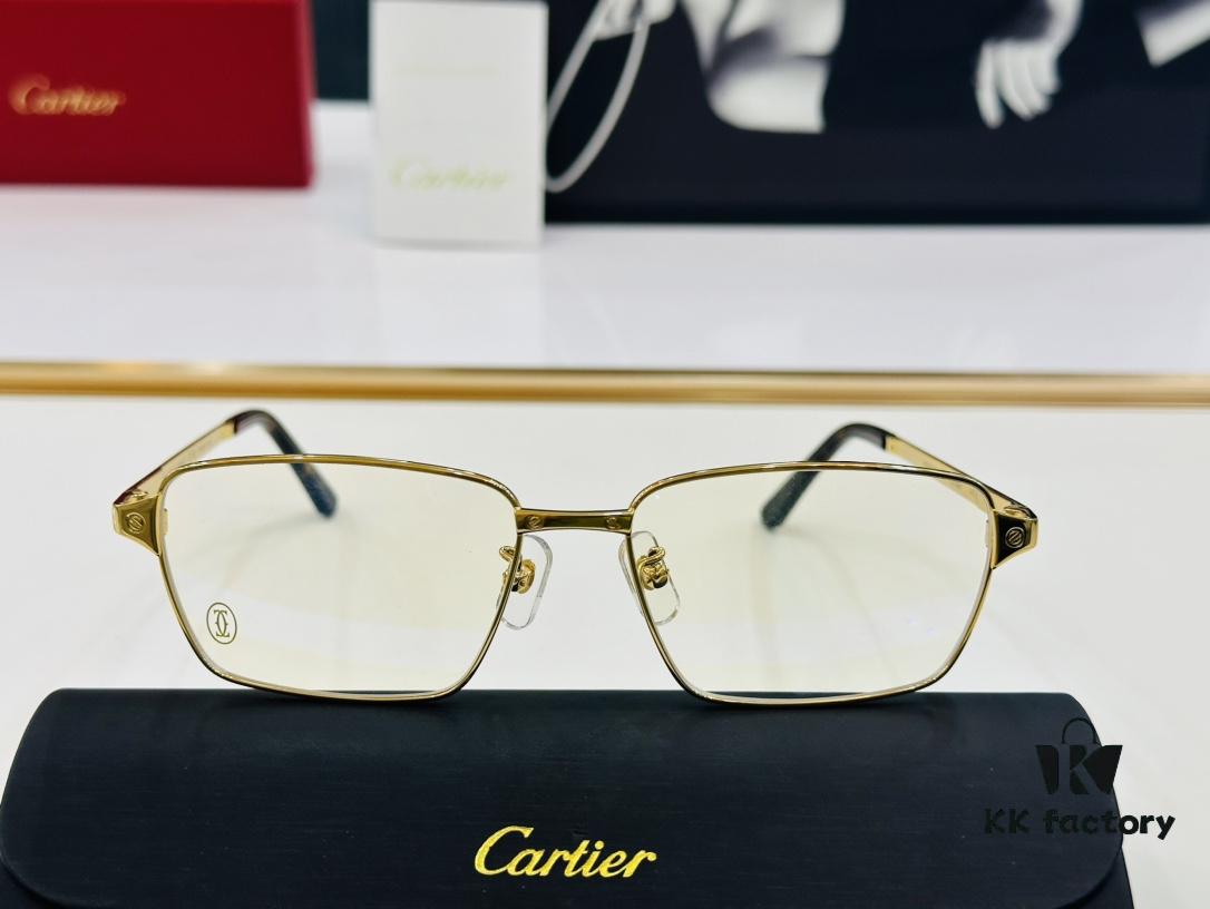Cartier CT0482O Size: 54-18-142, Universal Frame Shape, Comfortable Fit, Suitable for Prescription Lenses 👌 Eyeglasses Sunglasses