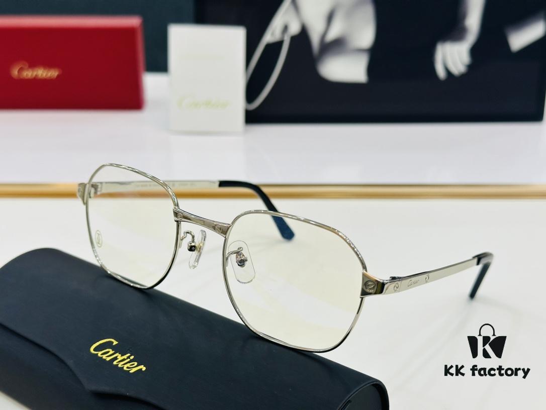 Cartier - CT0441O Size: 54×18-142, Universal Face Shape Fit, Comfortable to Wear, Can Be Fitted with Prescription Lenses 👌 Eyeglasses Sunglasses