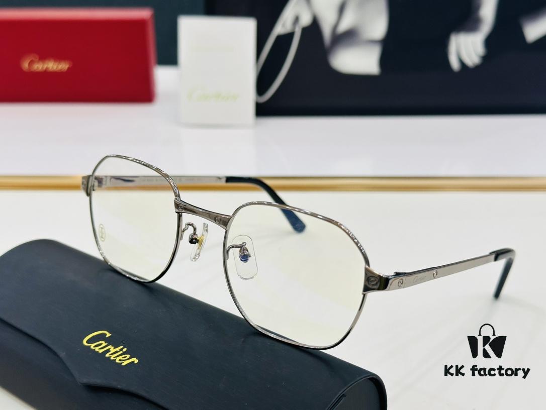 Cartier - CT0441O Size: 54×18-142, Universal Face Shape Fit, Comfortable to Wear, Can Be Fitted with Prescription Lenses 👌 Eyeglasses Sunglasses