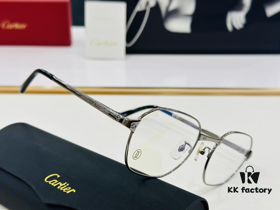 Cartier - CT0441O Size: 54×18-142, Universal Face Shape Fit, Comfortable to Wear, Can Be Fitted with Prescription Lenses 👌 Eyeglasses Sunglasses