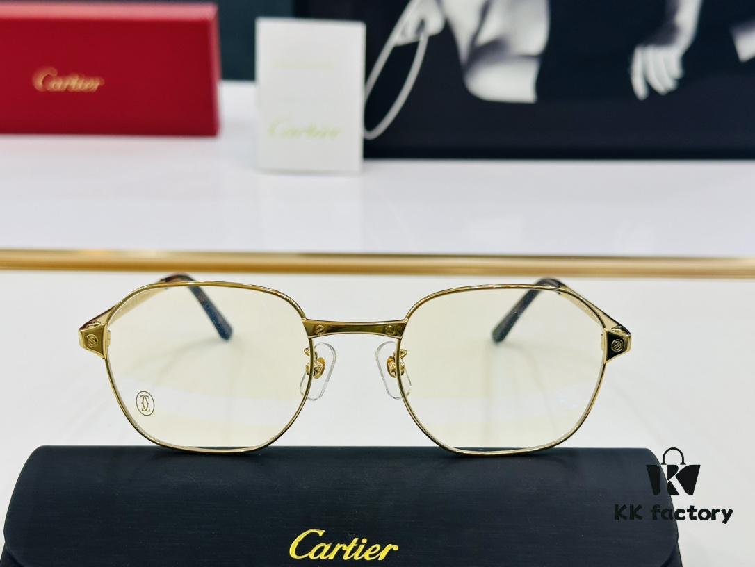 Cartier - CT0441O Size: 54×18-142, Universal Face Shape Fit, Comfortable to Wear, Can Be Fitted with Prescription Lenses 👌 Eyeglasses Sunglasses