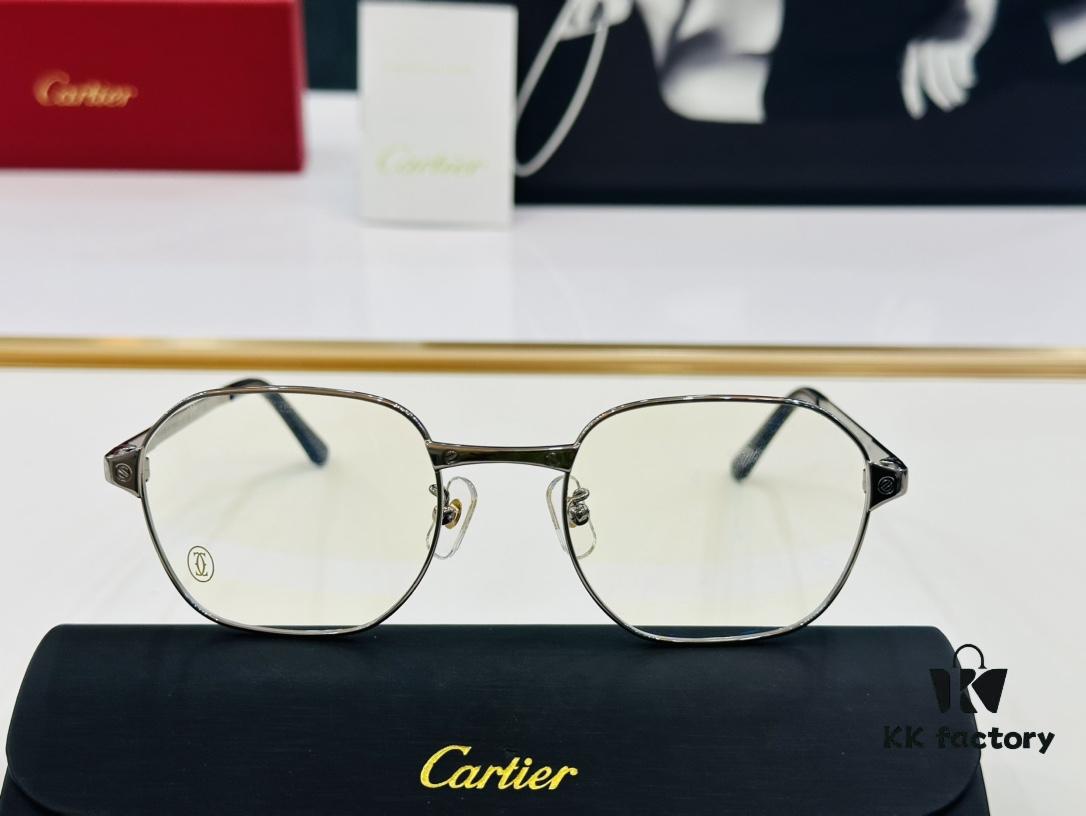 Cartier - CT0441O Size: 54×18-142, Universal Face Shape Fit, Comfortable to Wear, Can Be Fitted with Prescription Lenses 👌 Eyeglasses Sunglasses
