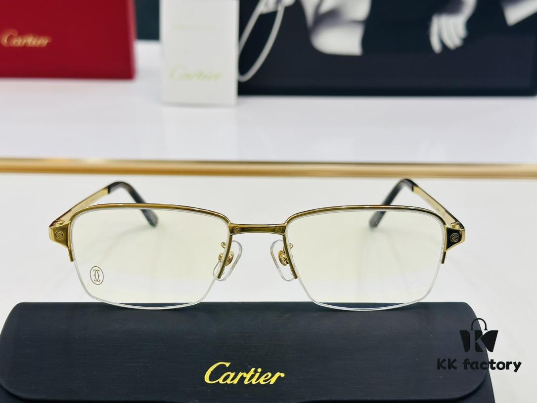 Cartier CT0443OA Size: 54x18-142 Unisex Style, Flattering on All Face Shapes, Comfortable to Wear, Can Be Fitted with Prescription Lenses 👌 Eyeglasses Sunglasses