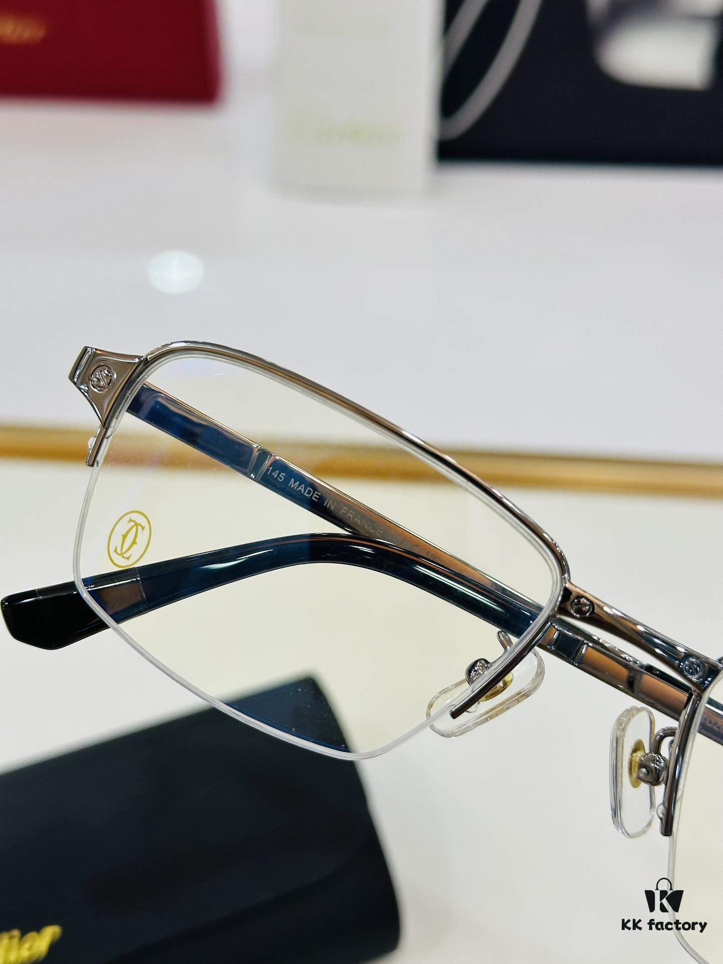 Cartier CT0443OA Size: 54x18-142 Unisex Style, Flattering on All Face Shapes, Comfortable to Wear, Can Be Fitted with Prescription Lenses 👌 Eyeglasses Sunglasses