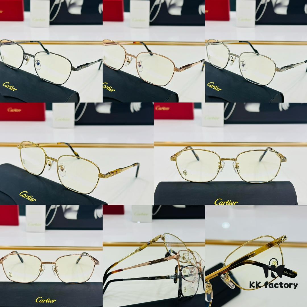 Cartier CT0443OA Size: 54x18-142 Unisex Style, Flattering on All Face Shapes, Comfortable to Wear, Can Be Fitted with Prescription Lenses 👌 Eyeglasses Sunglasses