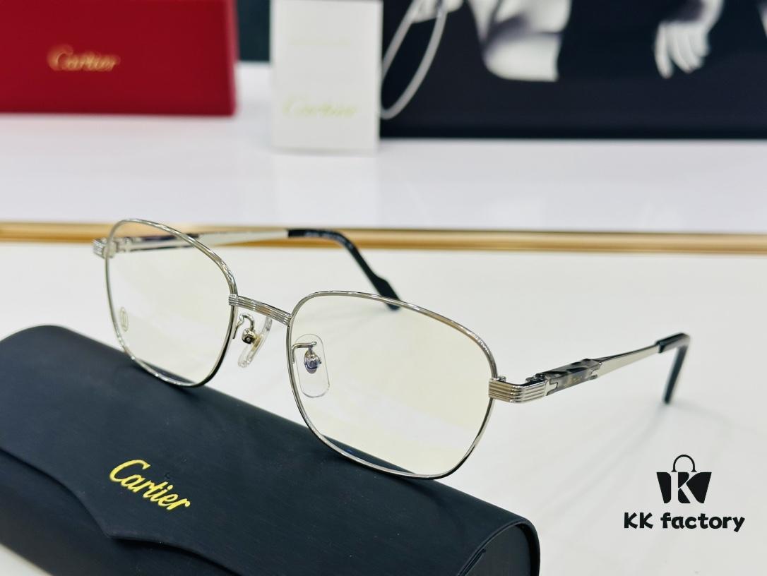 Cartier CT0488O Size: 54□18-142 Universal Frame Shape Comfortable Fit Suitable for All Face Types Can Be Fitted with Prescription Lenses 👌 Eyeglasses Sunglasses
