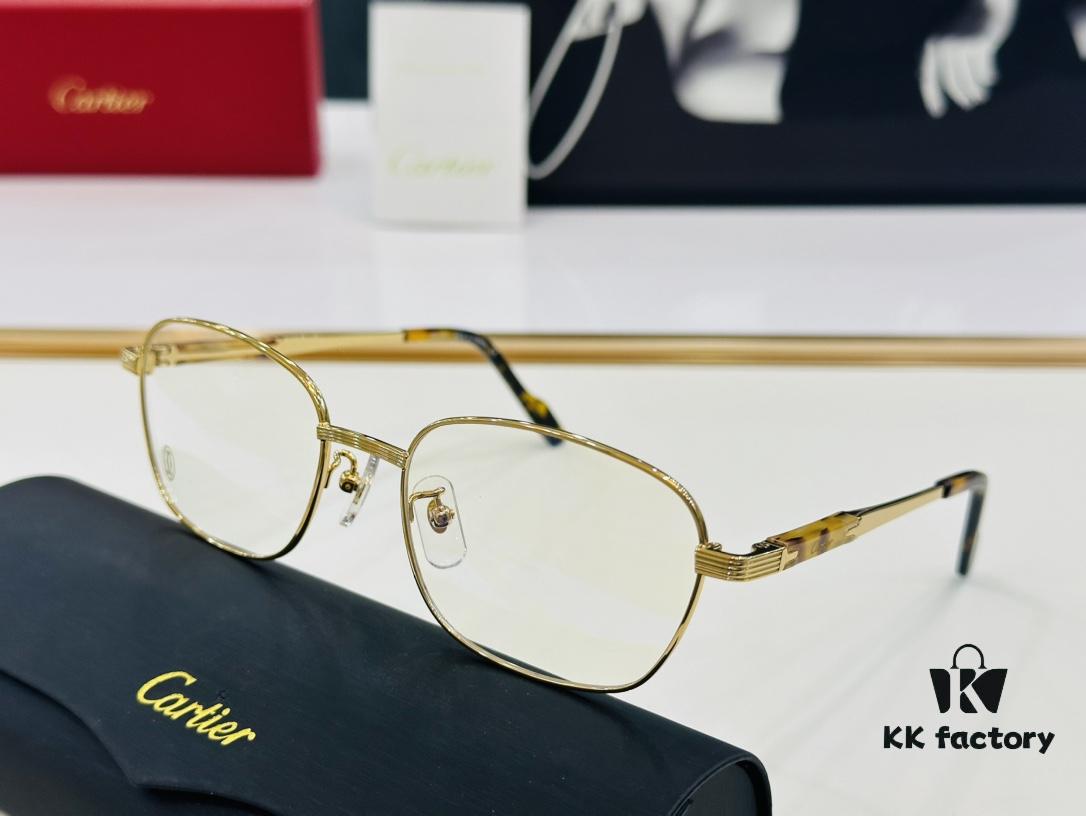 Cartier CT0488O Size: 54□18-142 Universal Frame Shape Comfortable Fit Suitable for All Face Types Can Be Fitted with Prescription Lenses 👌 Eyeglasses Sunglasses