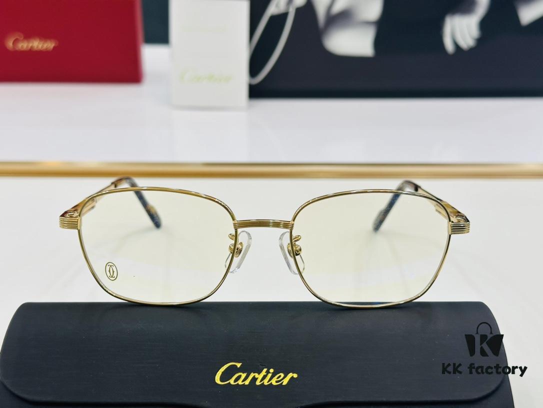 Cartier CT0488O Size: 54□18-142 Universal Frame Shape Comfortable Fit Suitable for All Face Types Can Be Fitted with Prescription Lenses 👌 Eyeglasses Sunglasses