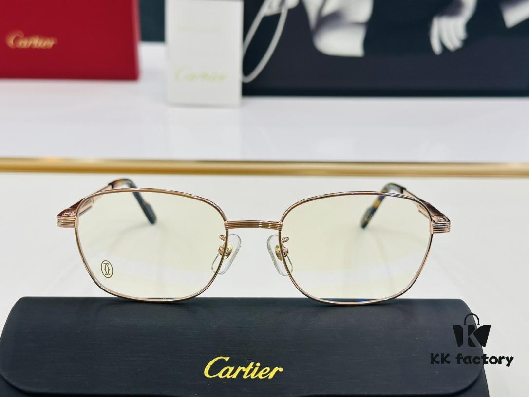 Cartier CT0488O Size: 54□18-142 Universal Frame Shape Comfortable Fit Suitable for All Face Types Can Be Fitted with Prescription Lenses 👌 Eyeglasses Sunglasses