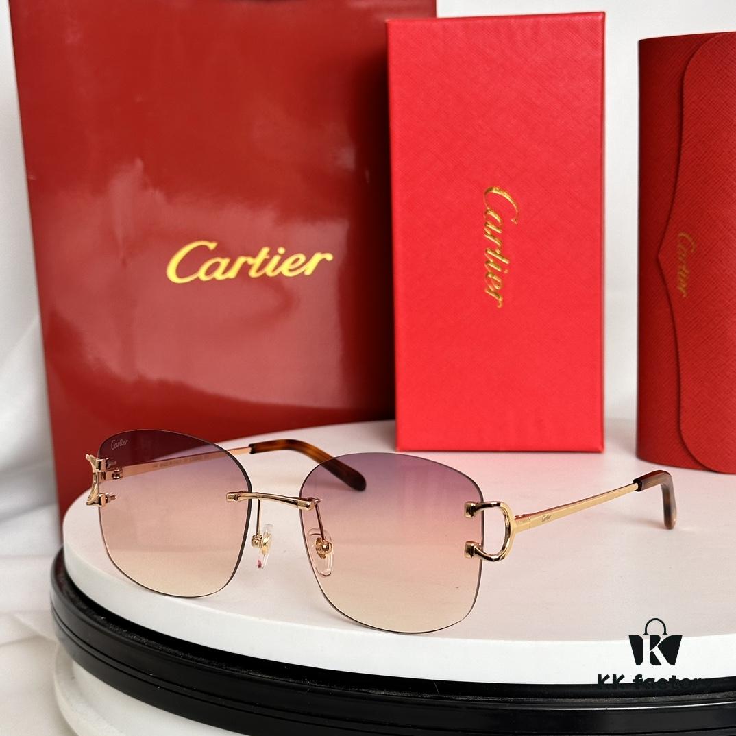 Authentic Cartier CT0032RS Sunglasses, Arrived in Full Color Options, Size: 52-19-145