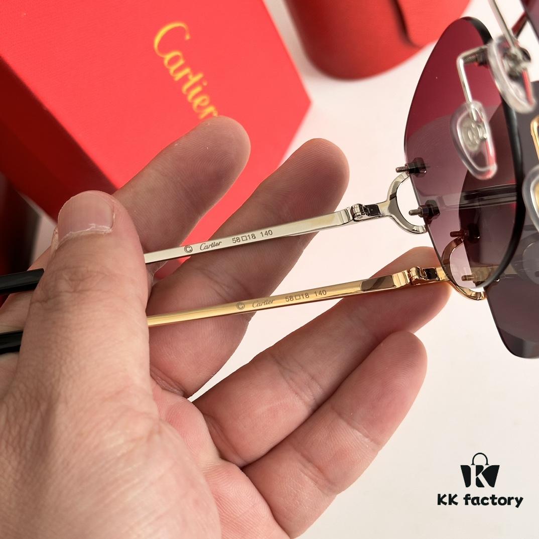 Authentic Cartier CT0032RS Sunglasses, Arrived in Full Color Options, Size: 52-19-145