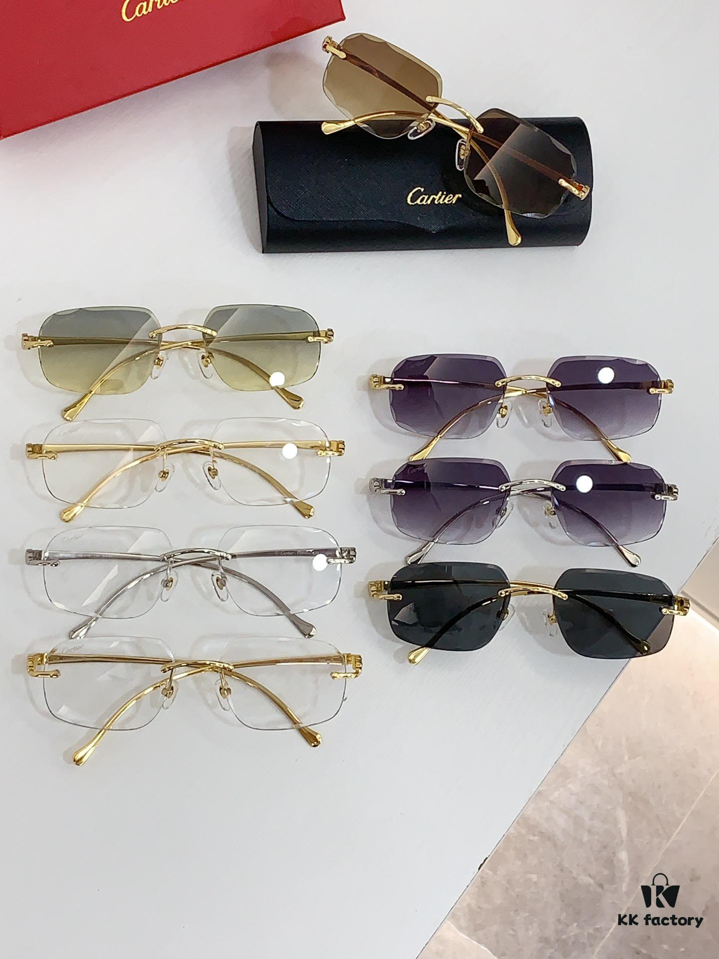 CARTIER CT0093 55-18-135 Photochromic Sunglasses