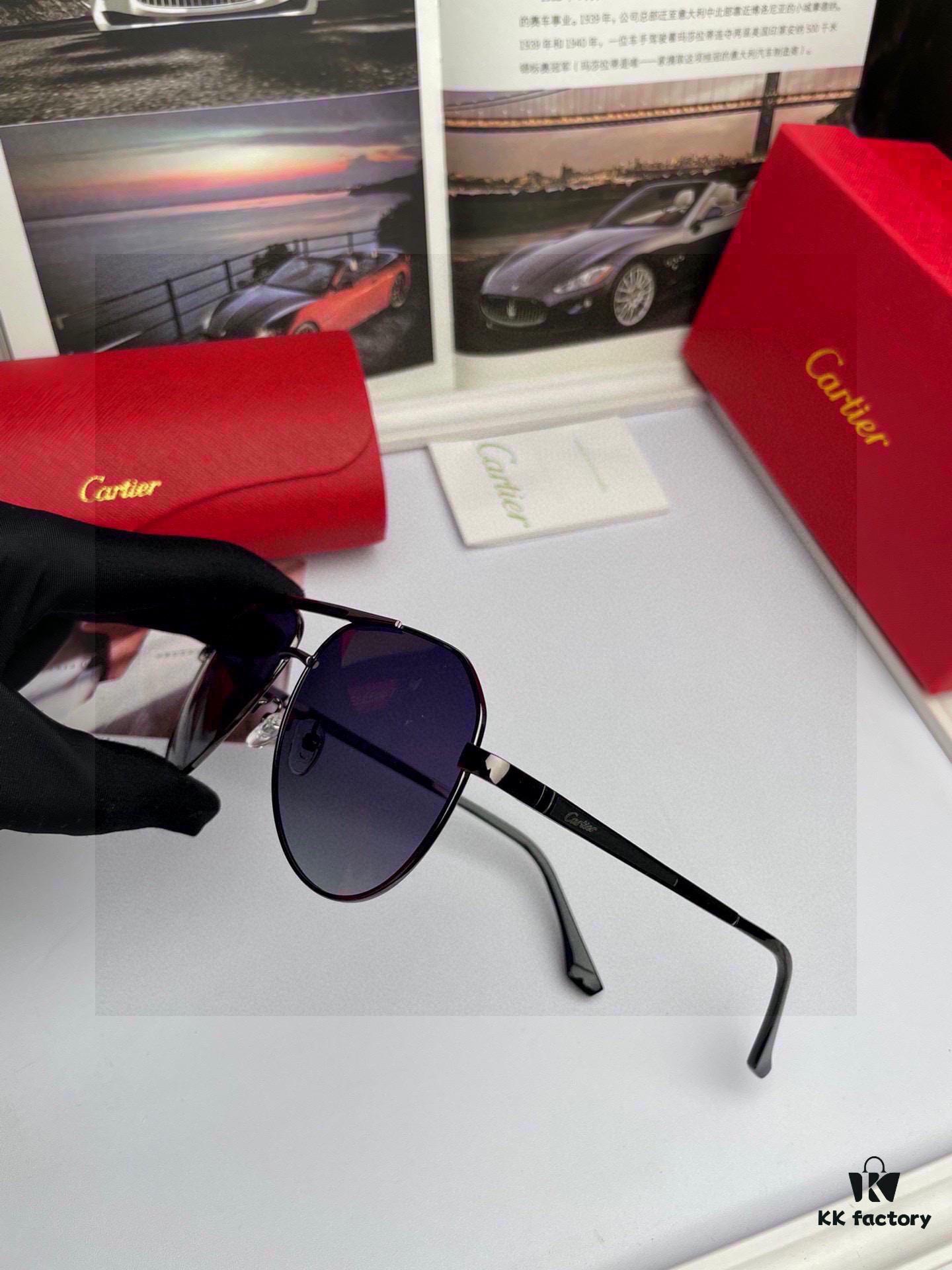 New Arrival 💥 Brand: Cartier Unisex Polarized Sunglasses
