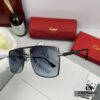 Cartier France - Polarized Sunglasses with Polylite Lenses, Lightweight Metal Frame, Unisex Design for Driving and Travel