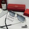 Cartier France - Polarized Sunglasses with Polylite Lenses, Lightweight Metal Frame, Unisex Design for Driving and Travel